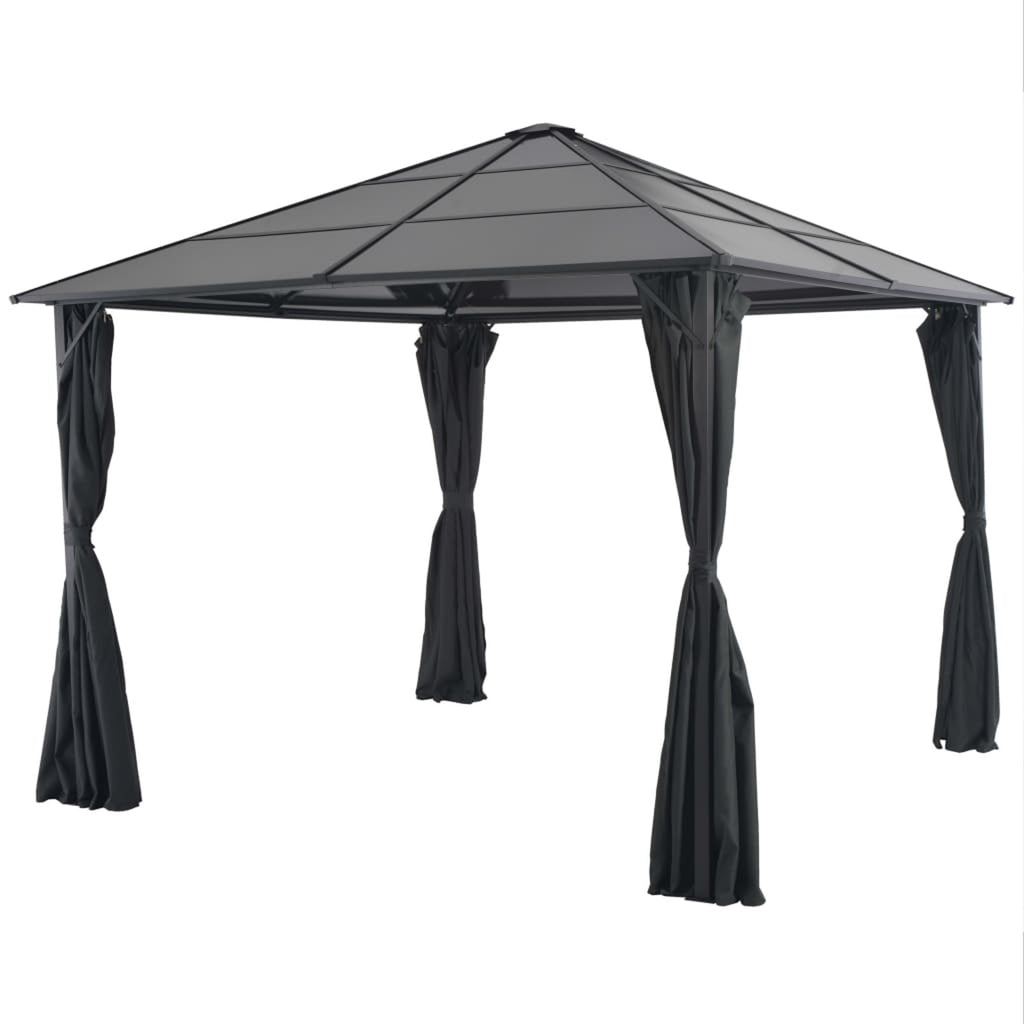 Aluminum Pop Up Canopy Tent with Curtain H6455