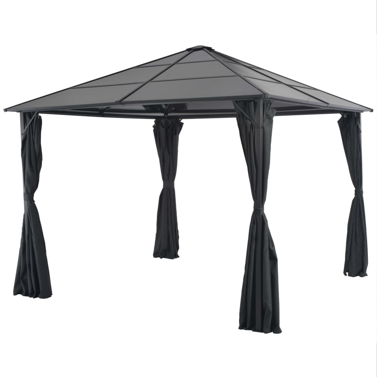 Aluminum Pop Up Canopy Tent with Curtain H6455