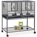 Breeder Parakeet Bird Cage for Canary Cockatiel Parrot Lovebird, Size: 37.6 U172752