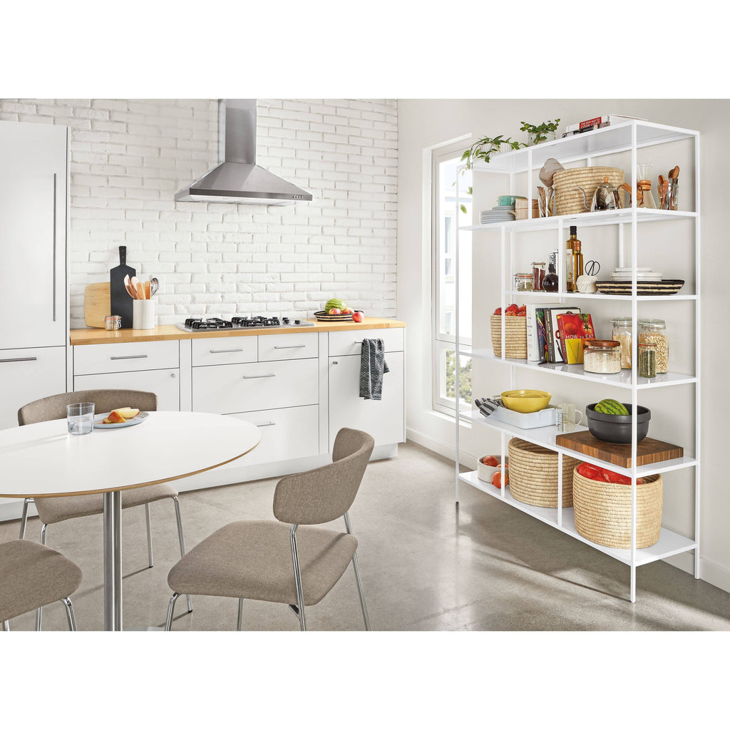 Taupe Bookcase L208