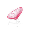 Pink/White Patio Chair F8381