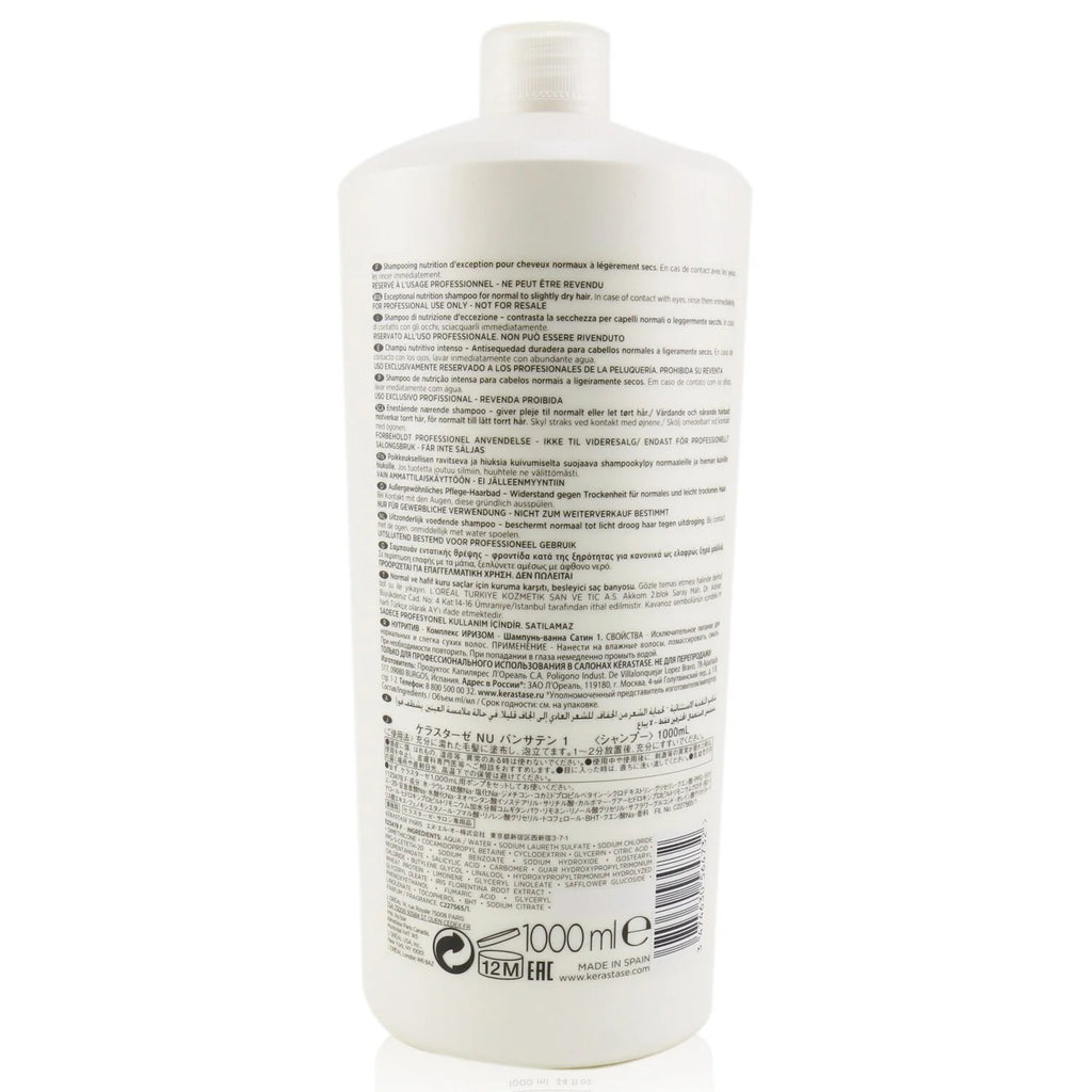 Kerastase Nutritive Bain Satin 1 Exceptional Nutrition Shampoo 1000ml/34oz Z7843