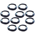 10 Pack 10 Foot DMX Cables XLR 3 Pin G788092