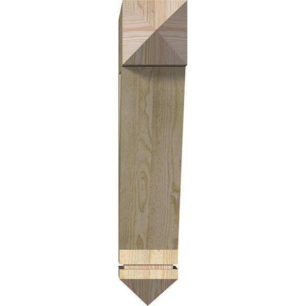 Douglas Fir Traditional Arts & Crafts Bracket T3981
