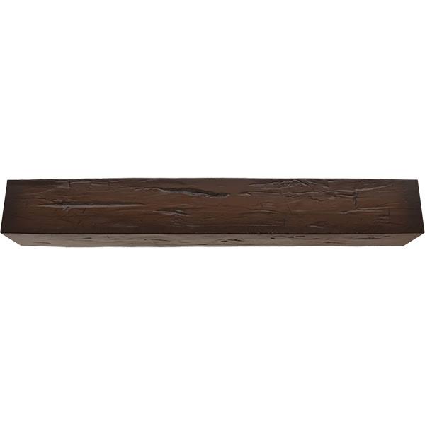 Hand Hewn Faux Wood Fireplace Mantel S2231