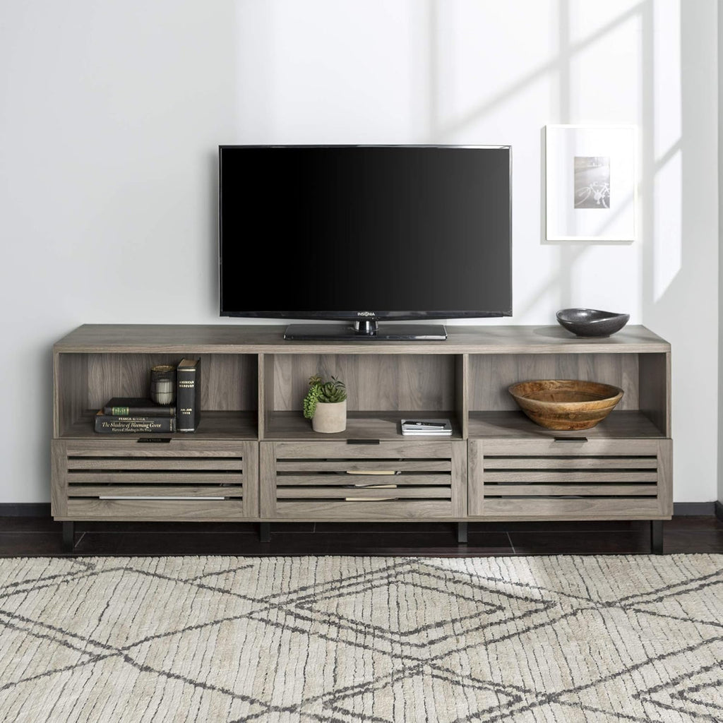 58 Inch Graphite Wood TV Stand M528781