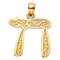 14k Yellow Gold Pendant Necklace 1.2 Grams S19948