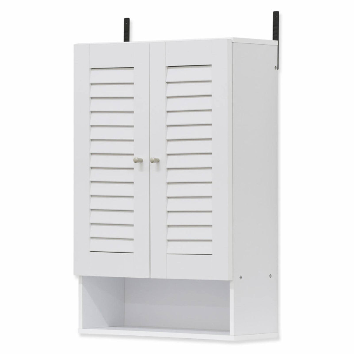 White Double Door Wall Cabinet U84362