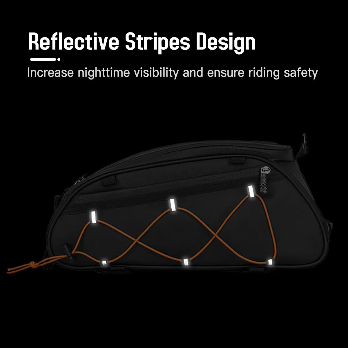 Bike Rack Bag Set with Cooler and Hanging Bags D494