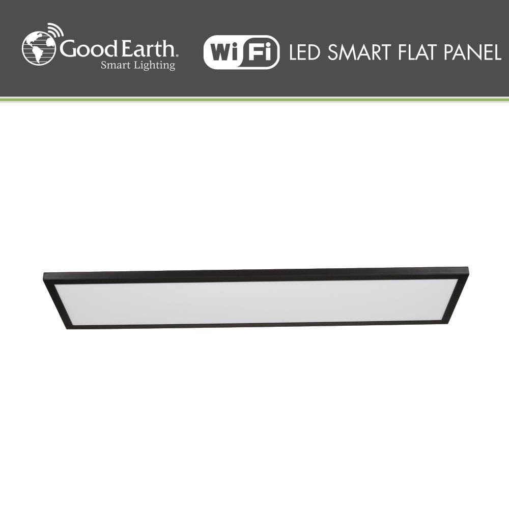 Matte Black LED Flush Mount Light U836