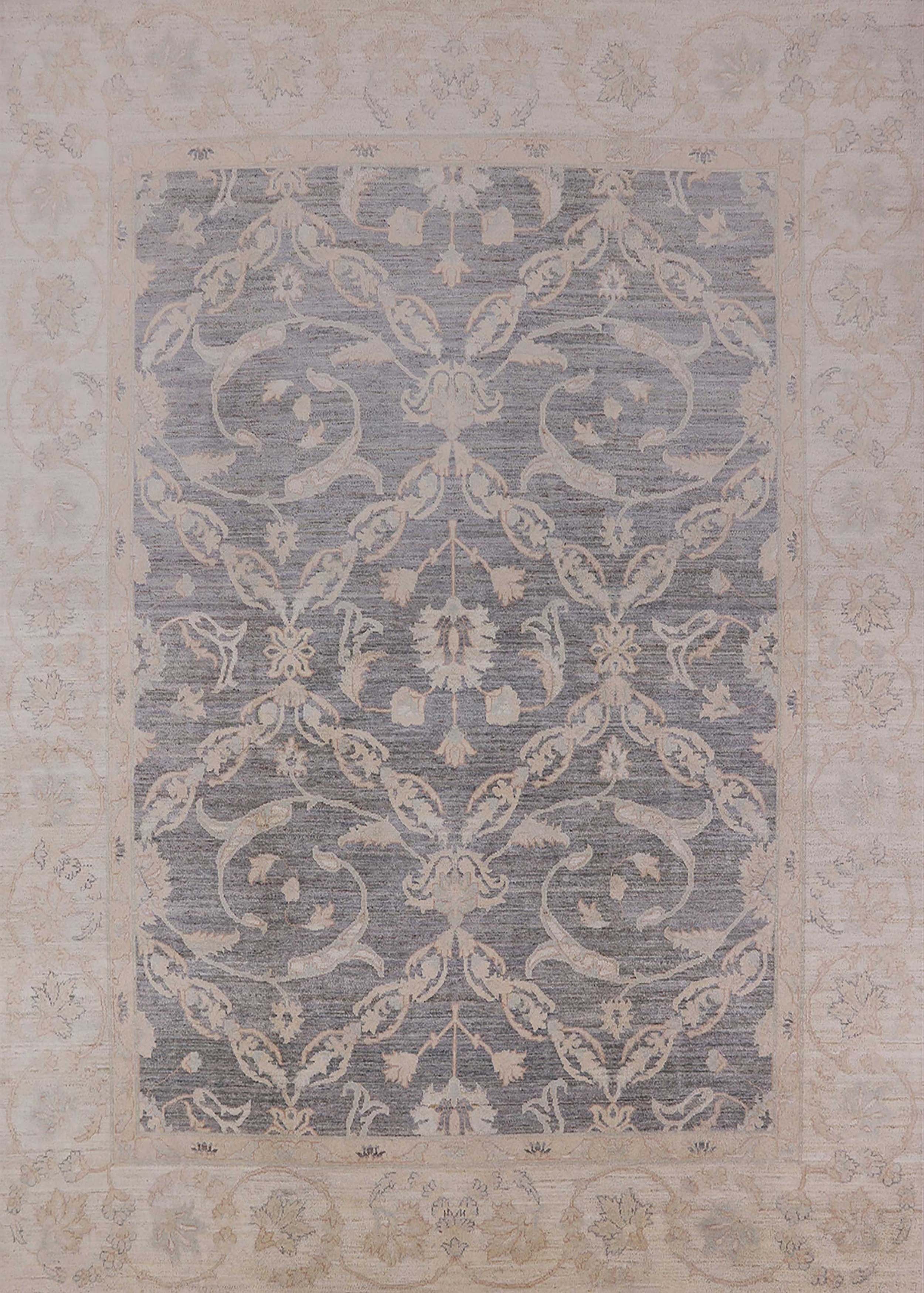Khaki Rose Pink Oriental Area Rugs, 3' x 5' X298532
