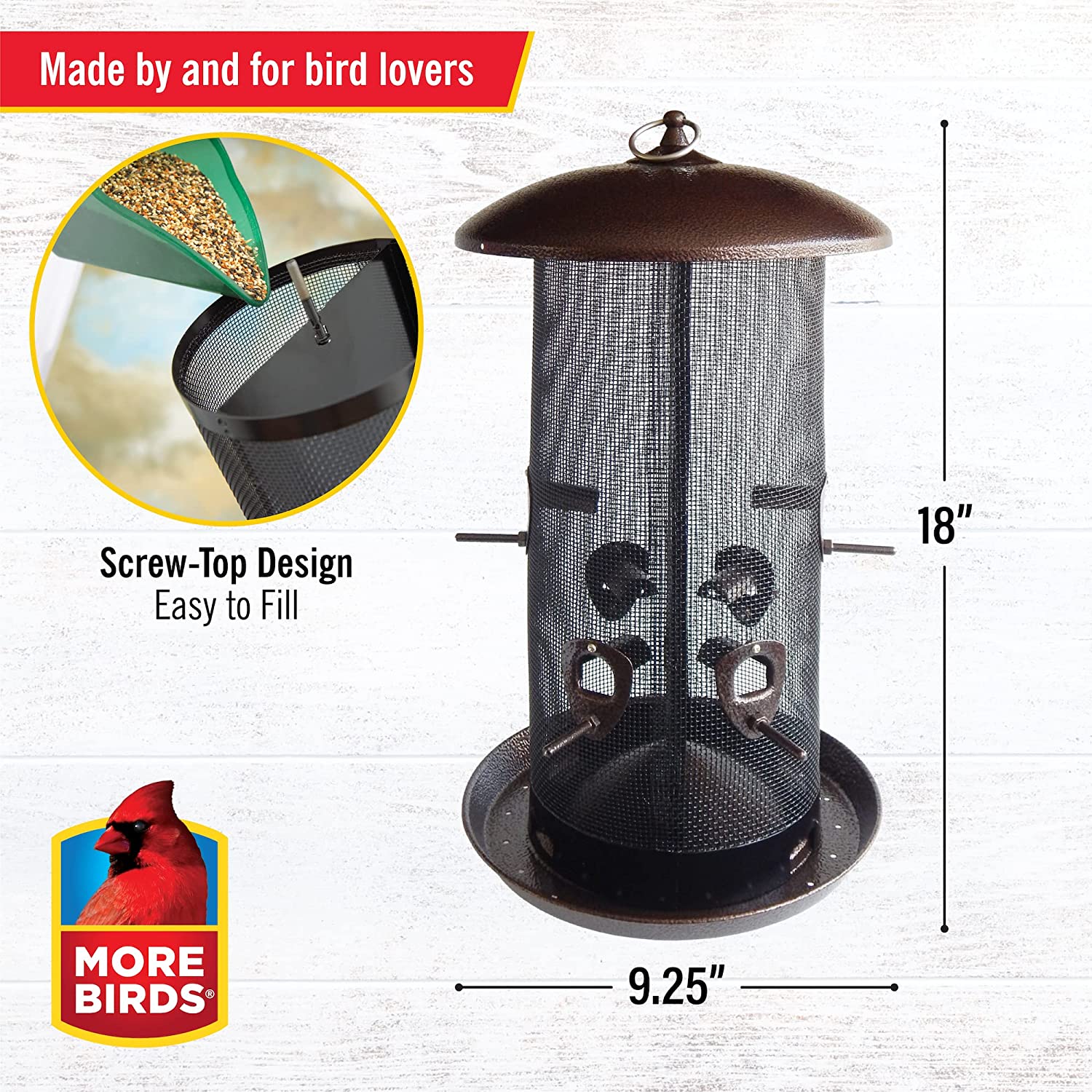 Wild Bird Giant Combo Bird Feeder T306096