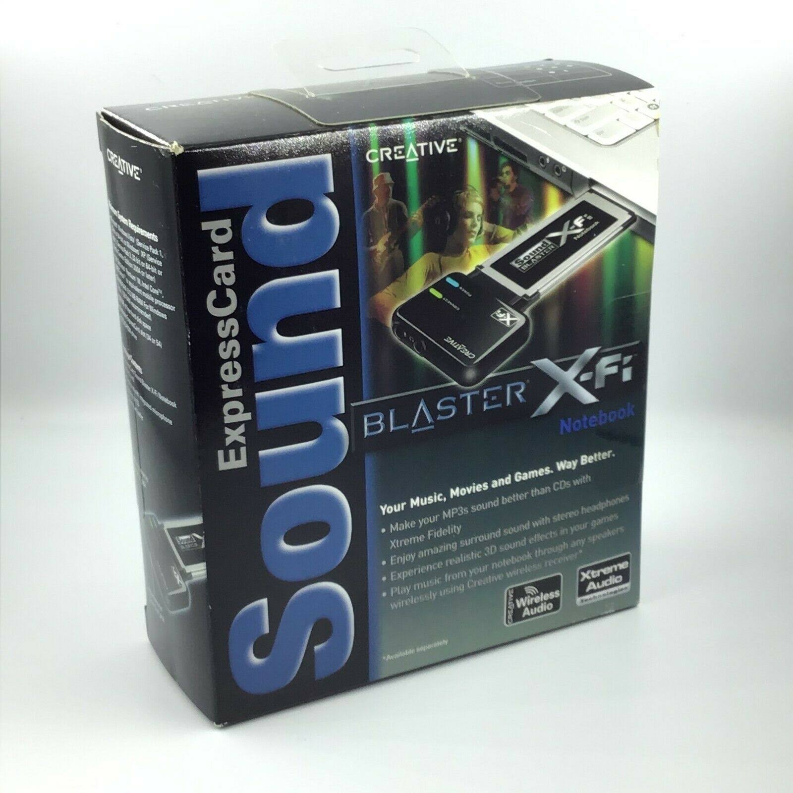 ExpressCard Sound Blaster Notebook F5769