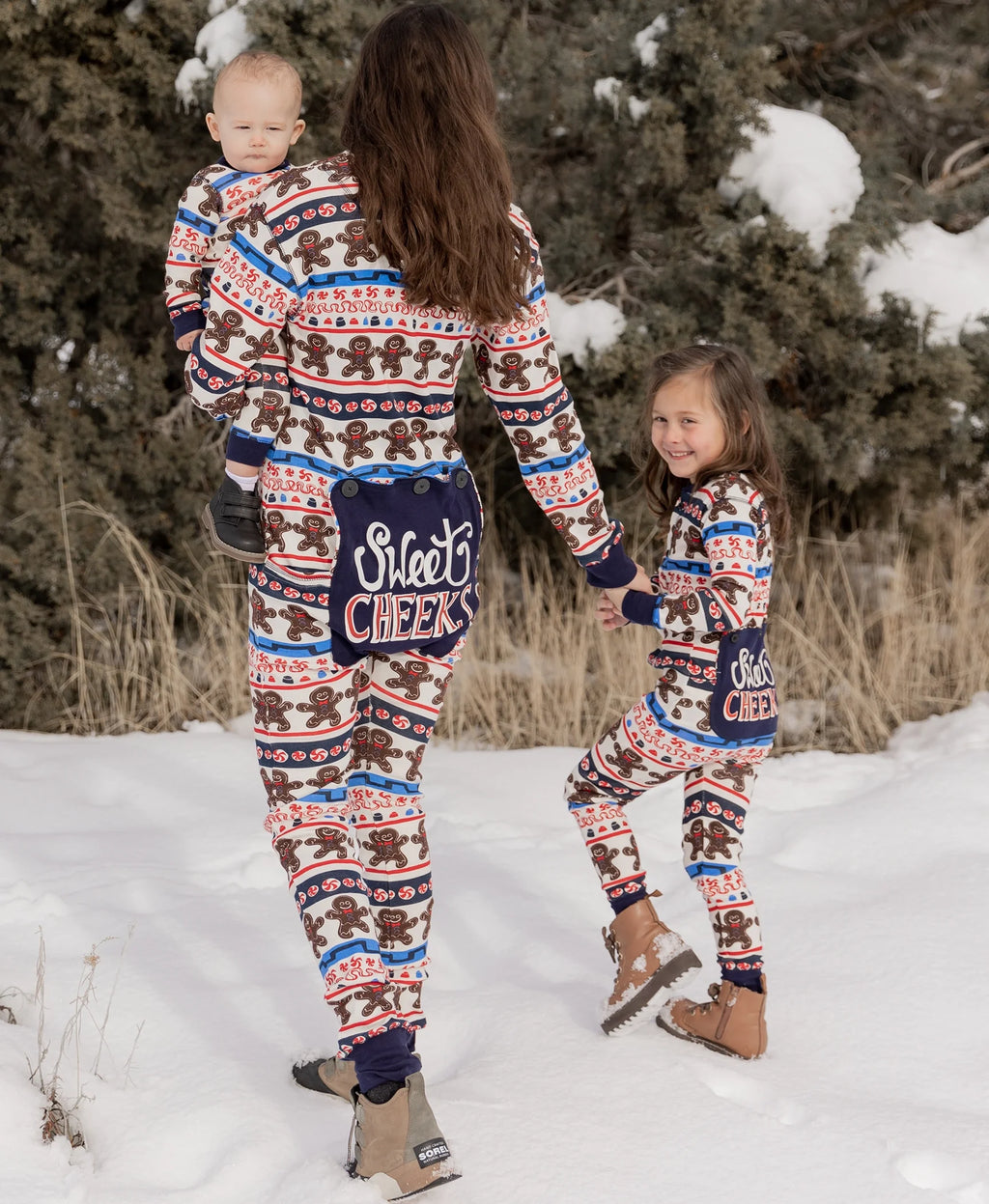 Sweet Cheeks Gingerbread XX-LARGE Matching Pajamas C419764