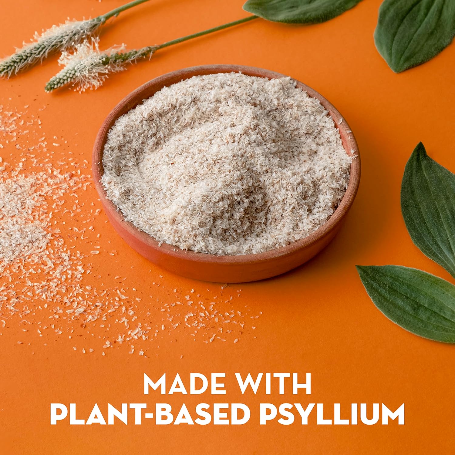 100 Capsules Psyllium Husk Fiber Supplement N760863