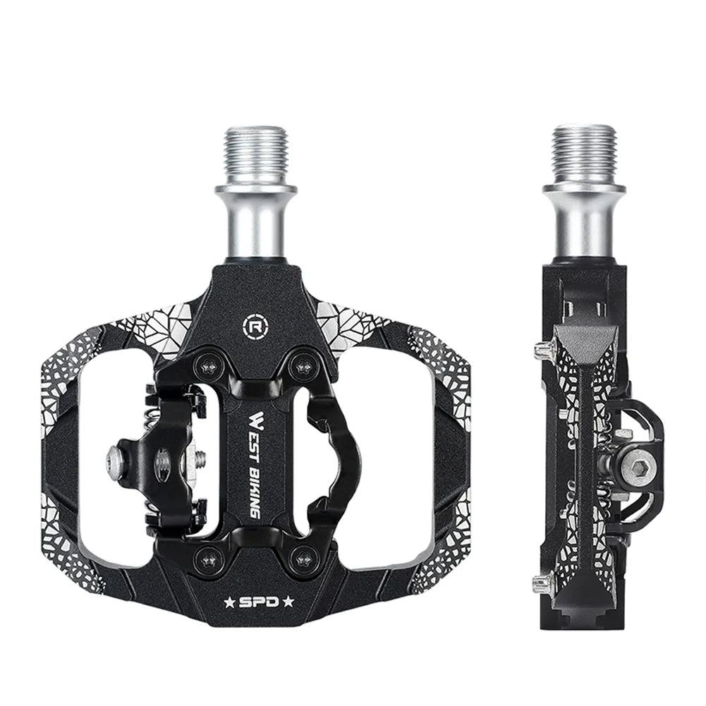 MTB Bike Pedals Dual Platform SPD Clipless Sealed Bearing M800
