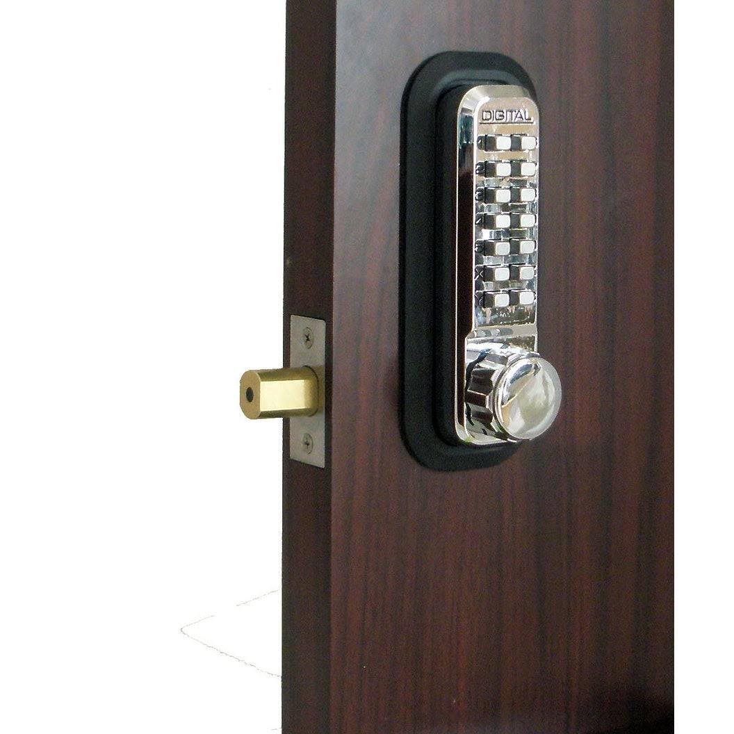 White Mechanical Keyless Double Sided Deadbolt X188