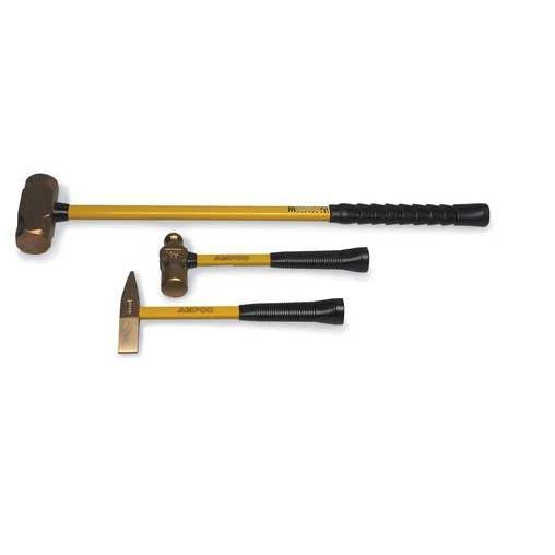 16 oz. Nonsparking Ball Peen Hammer with Fiberglass Handle L4433