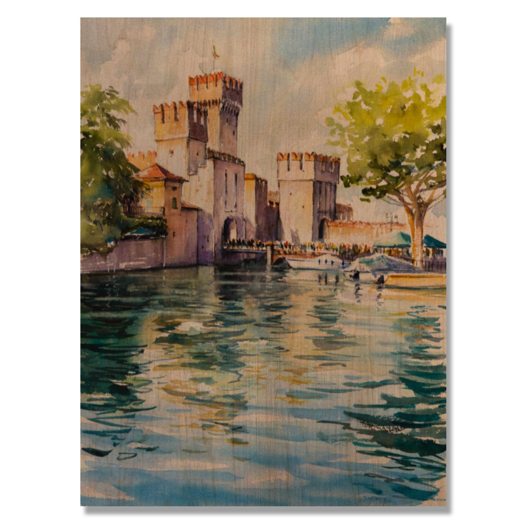 Natural Pine Wood Wall Art 24 In. X 36 In. G268