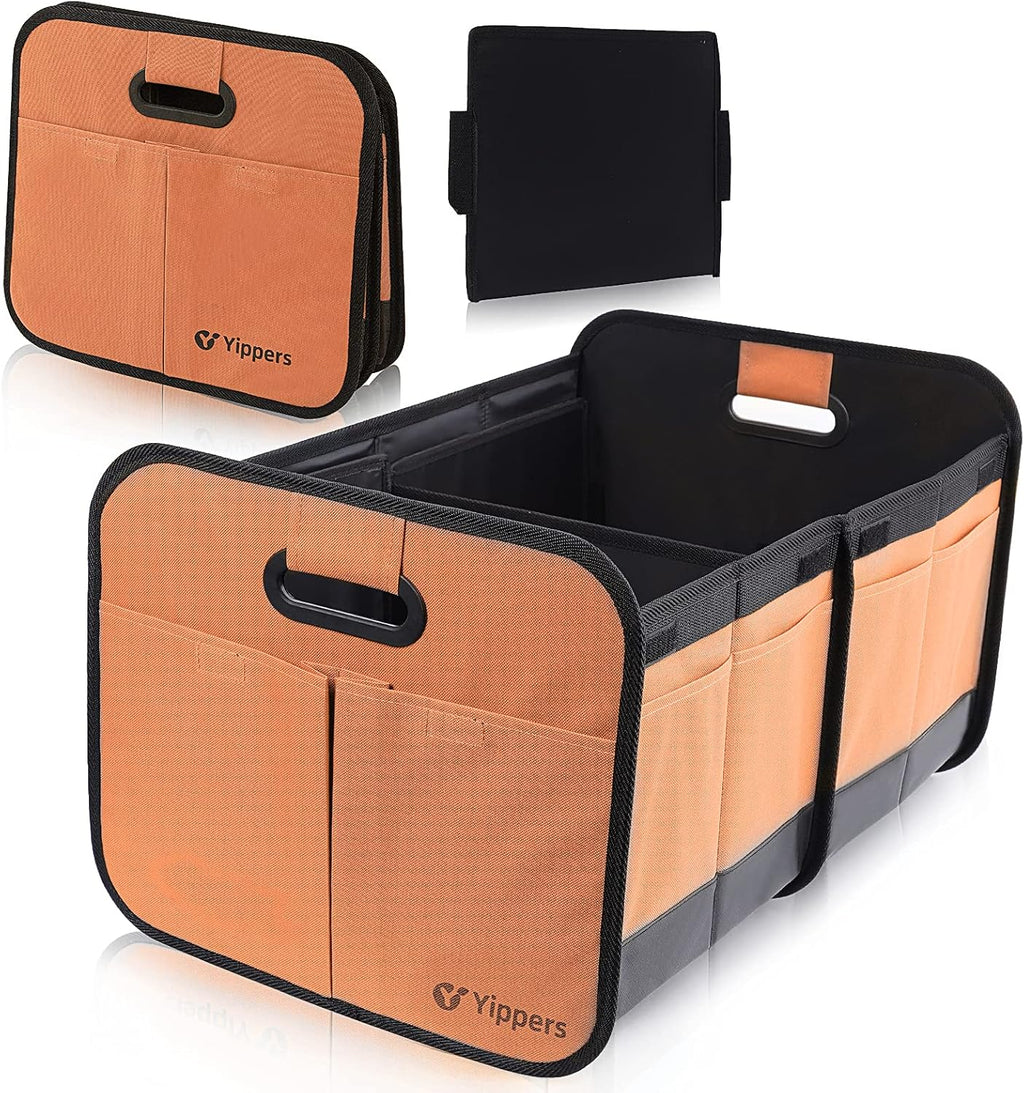 Foldable Car Trunk Organizer with 9 Pockets J505154