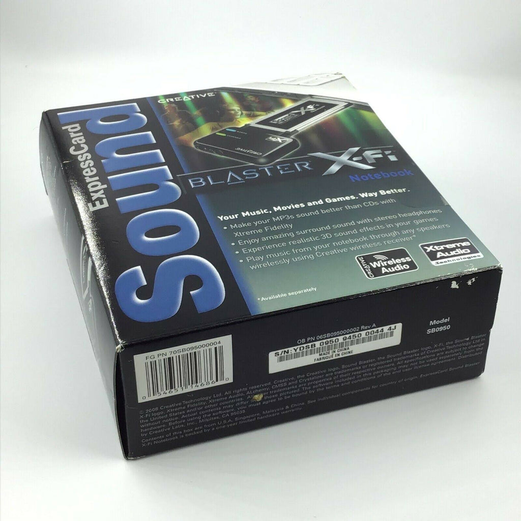 ExpressCard Sound Blaster Notebook F5769