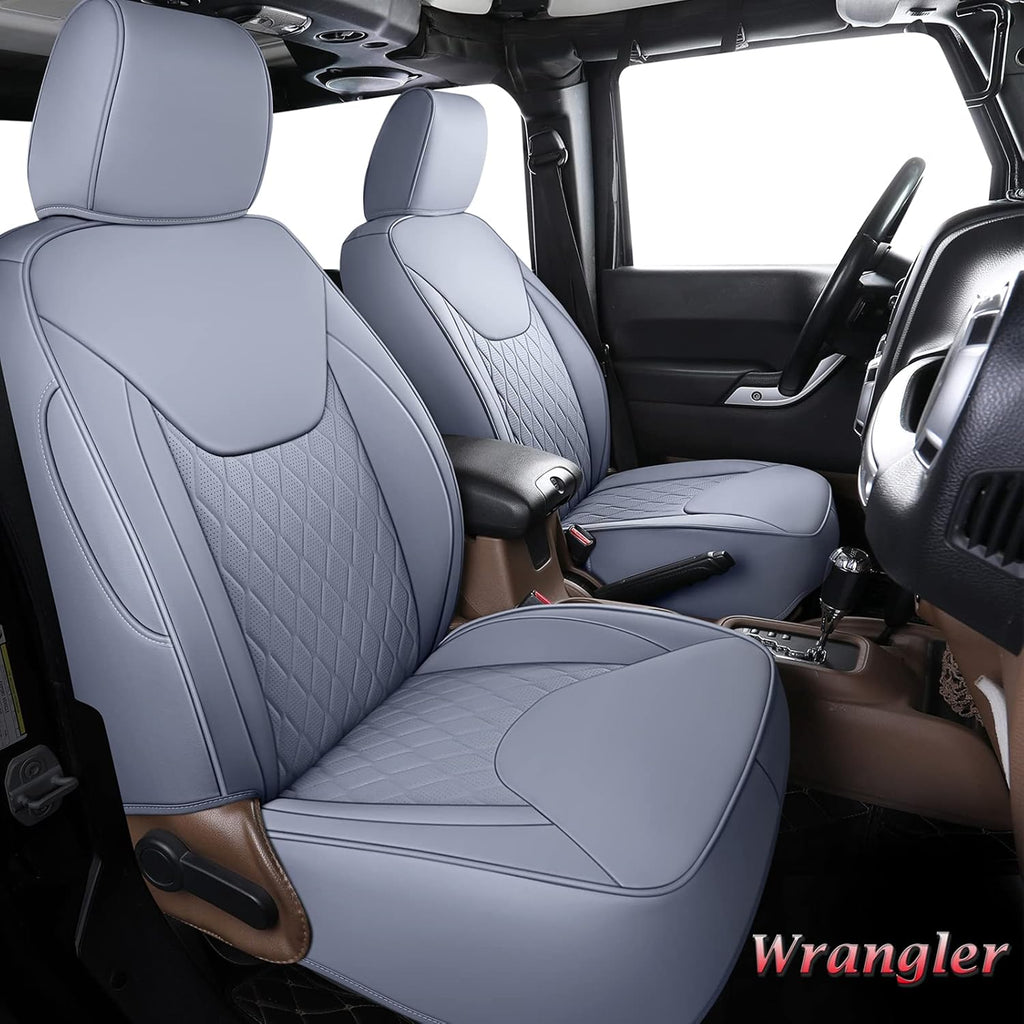 Red Leather Seat Covers Full Set I649820