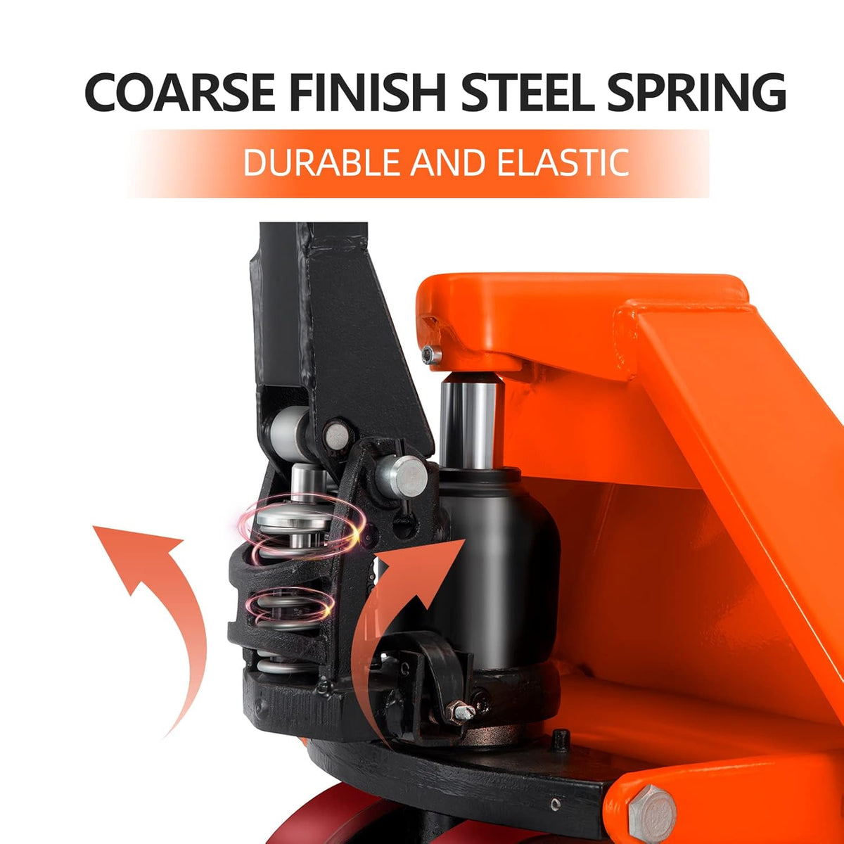 Pallet Jack 6600lbs Capacity, Pallet Truck 48”L×27”W Fork Size B2912