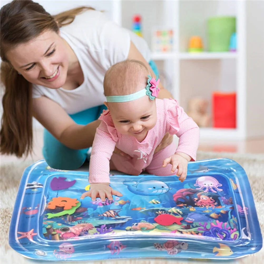 Inflatable Water Play Mat for Baby Toddlers Q77122