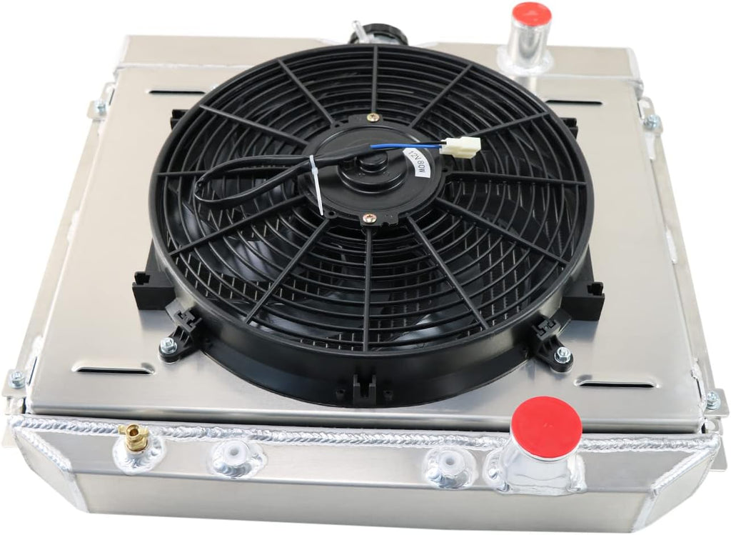 3 Row Aluminum Radiator with Shroud and Fan K292