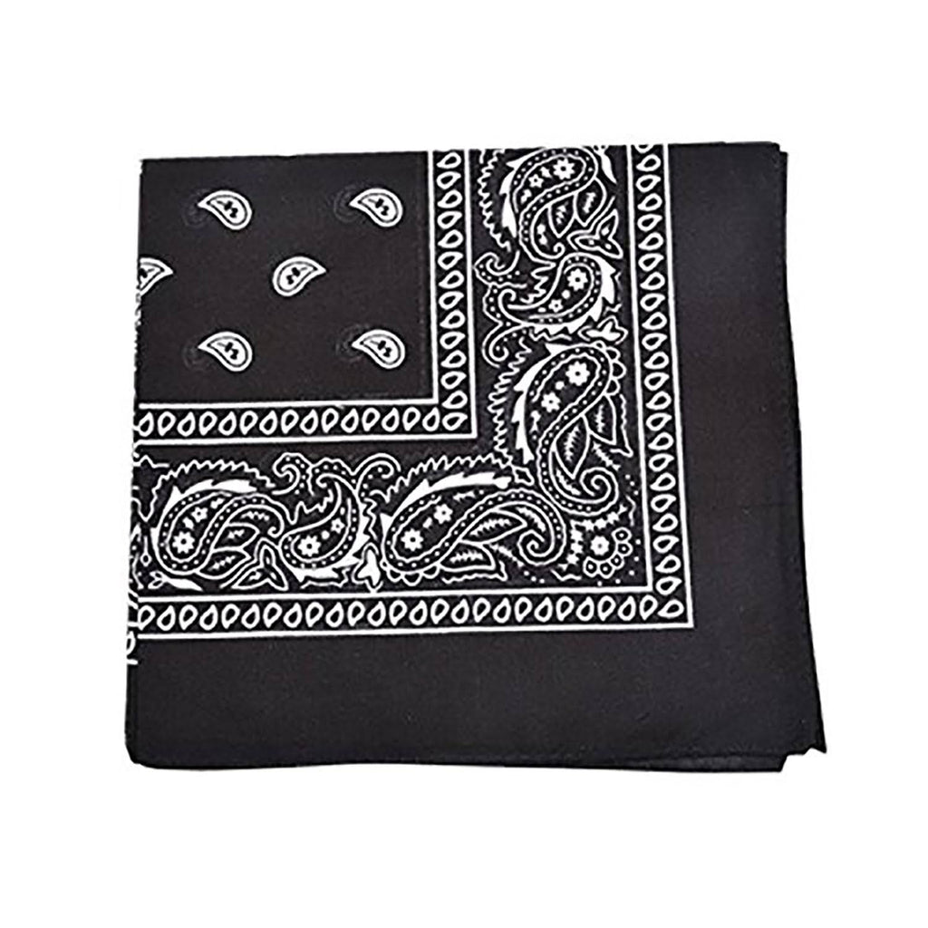 150 Paisley 100% Polyester Bandanas (Yellow) K252