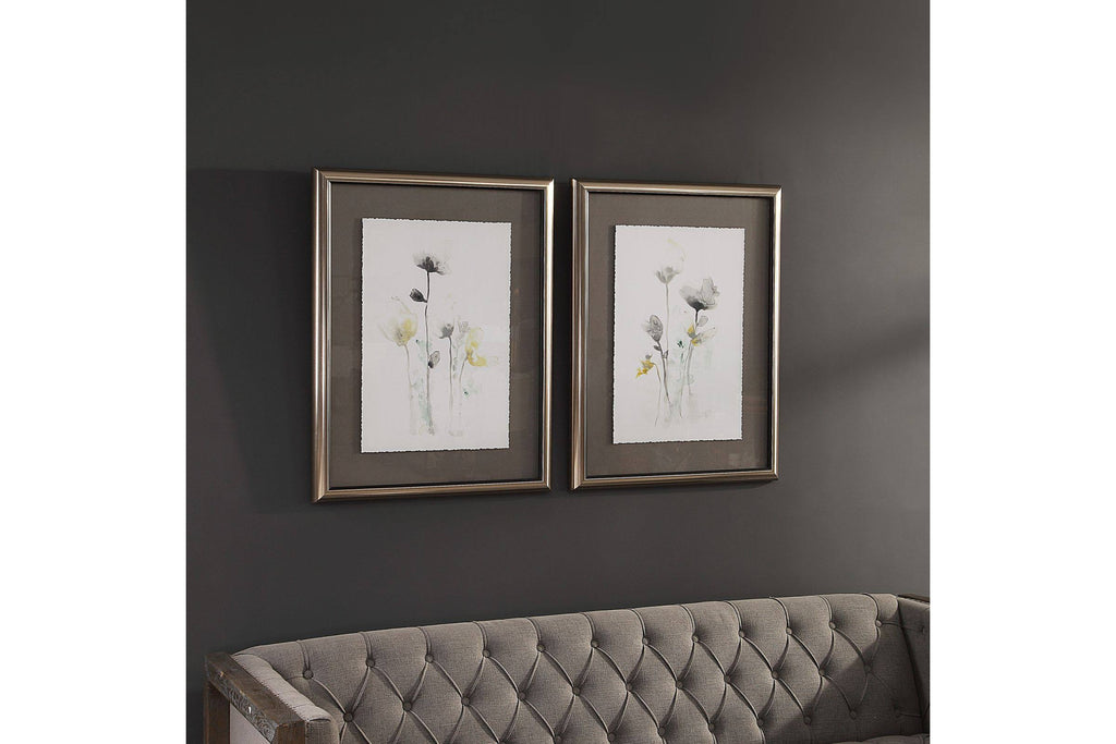 Stem Illusion Floral Art (Set of 2) D8890