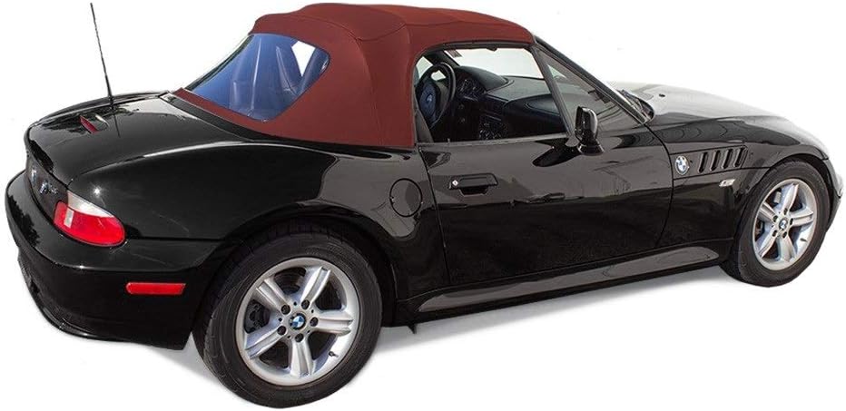 Twill Convertible Soft Top Replacement with Plastic Window E13964