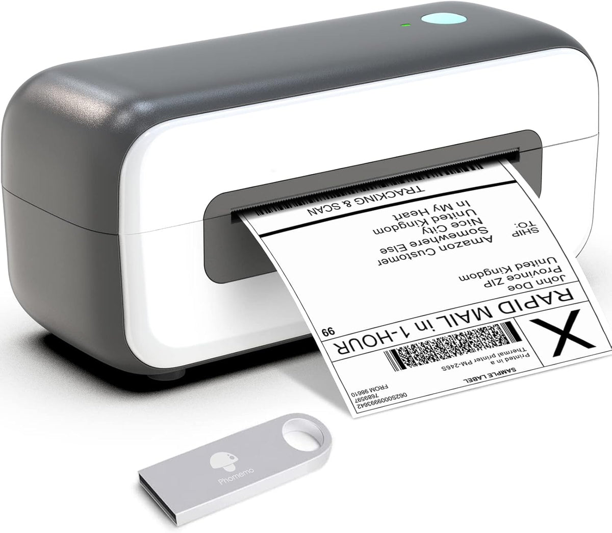 Pink Thermal Label Printer U59236