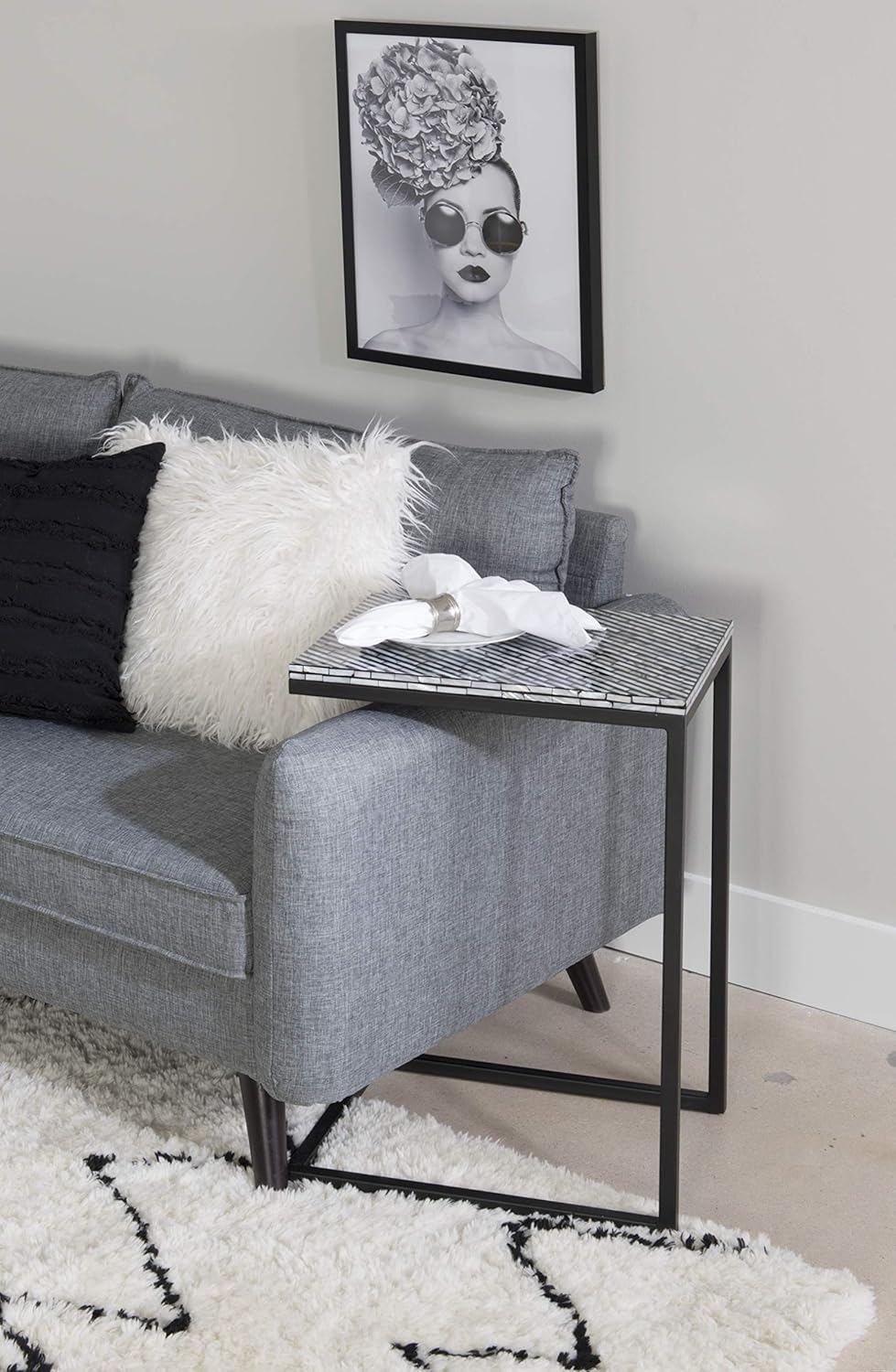Black Accent C Table M404