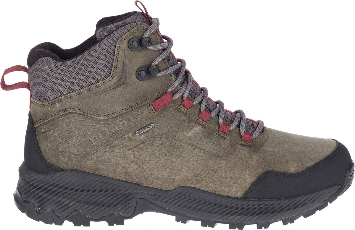 Men&s Forestbound Mid Waterproof Merrell Grey / 9.5 W33768