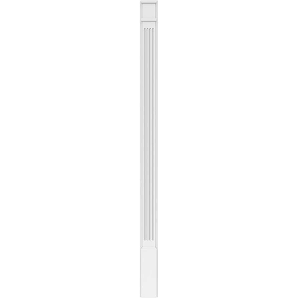Fluted PVC Pilaster (Pair) W3181