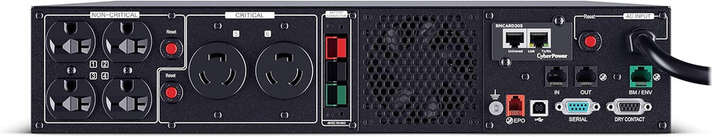 2200VA/2200W 6 Outlets 2U Rack/Tower UPS System H71483