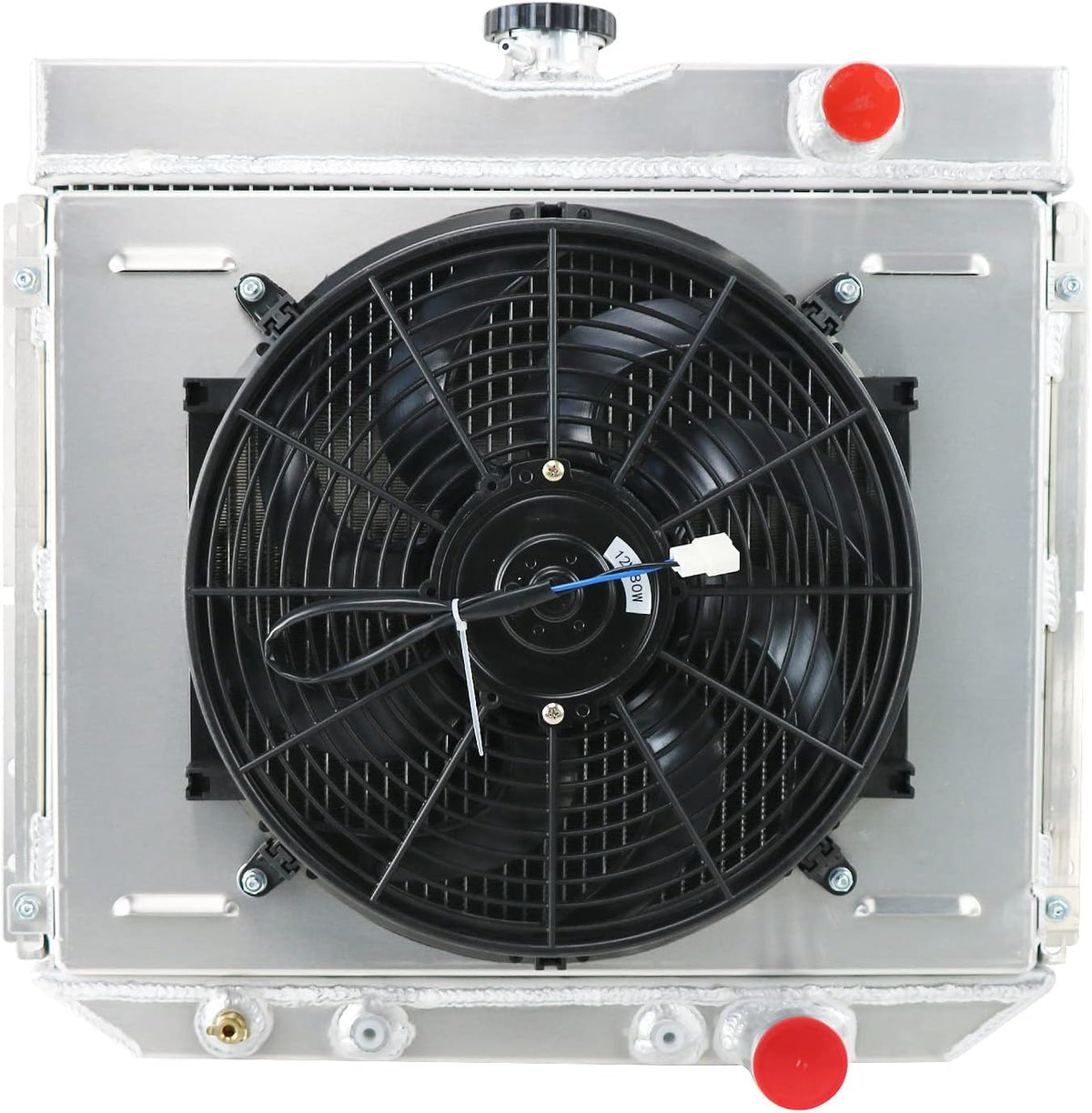 3 Row Aluminum Radiator with Shroud and Fan K292