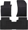 Red Odorless Washable Rubber Car Floor Mats I804