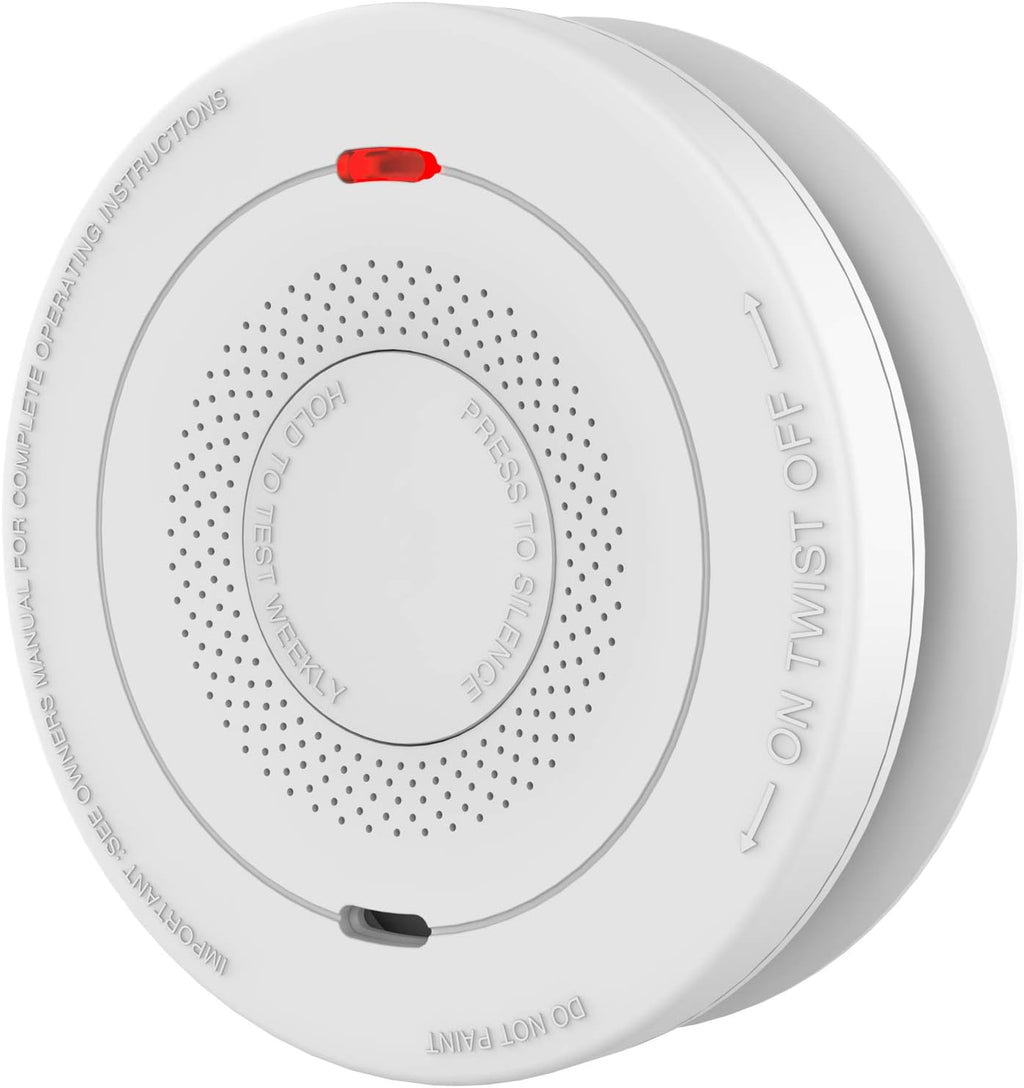 Smoke and Carbon Monoxide Detector Alarm, 10-Year Battery, Dual Sensor P474