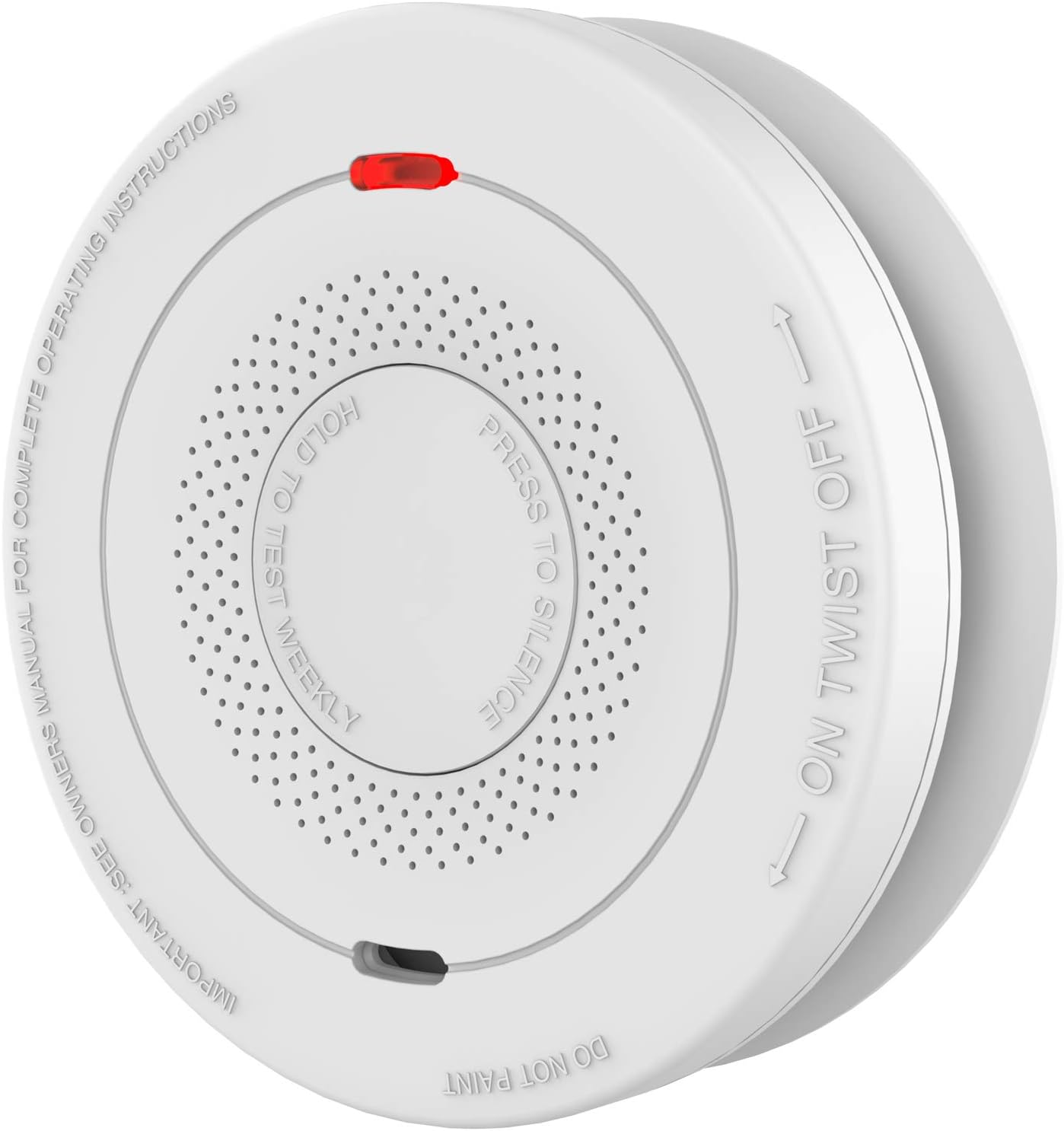 Smoke and Carbon Monoxide Detector Alarm, 10-Year Battery, Dual Sensor P474