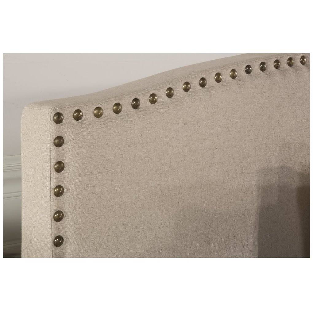 Light Taupe Fabric Headboard C390
