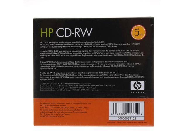 100-pk 12x CD-RW Rewritable Blank Disc 700MB in Slim Jewel Case I169