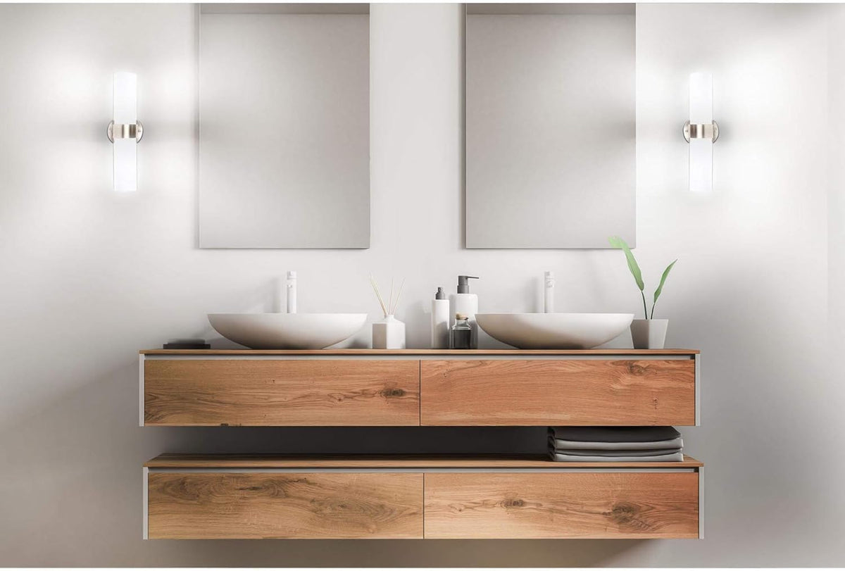 18 Inch LED Wall Vanity Light, 23W, 3000K, 1200 Lumens, Brushed Nickel, TRIAC Dimmable G105470