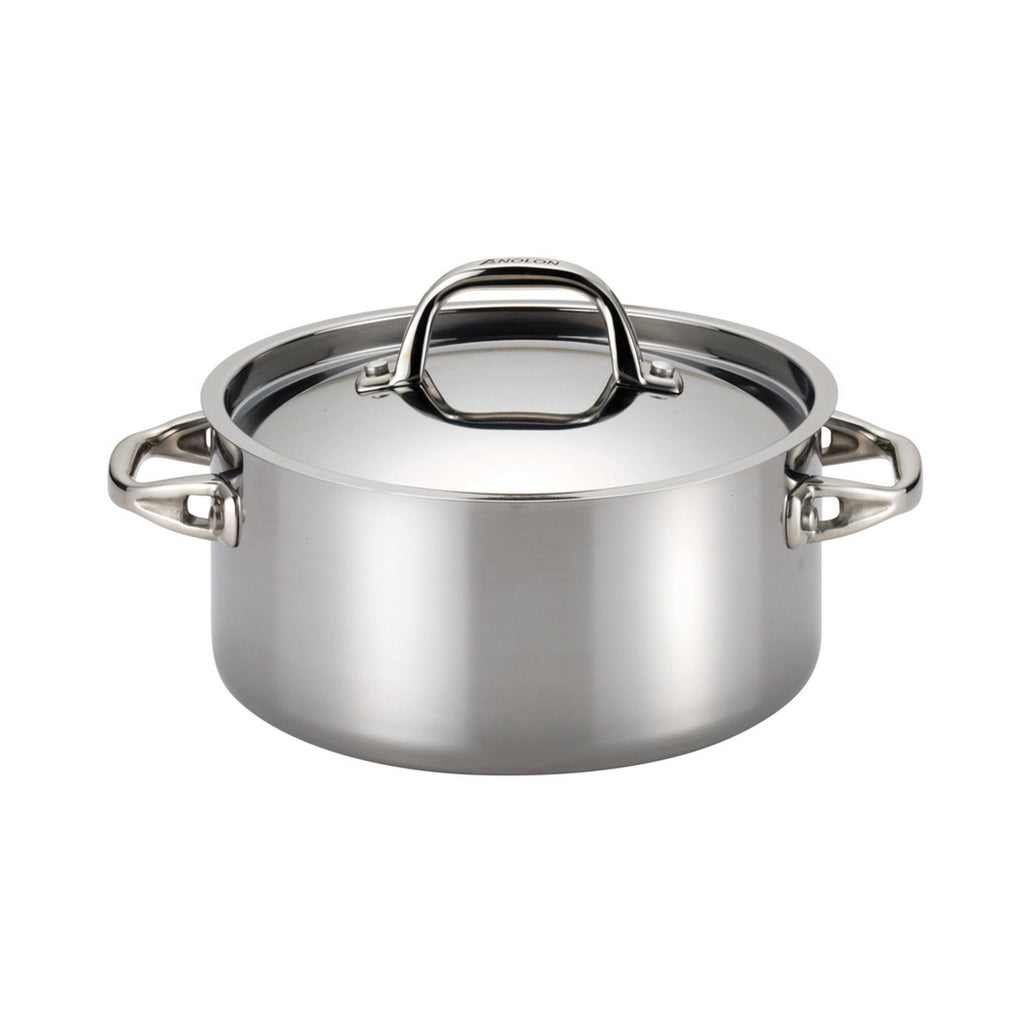5 Qt Stainless Steel Covered Dutch Oven H84344