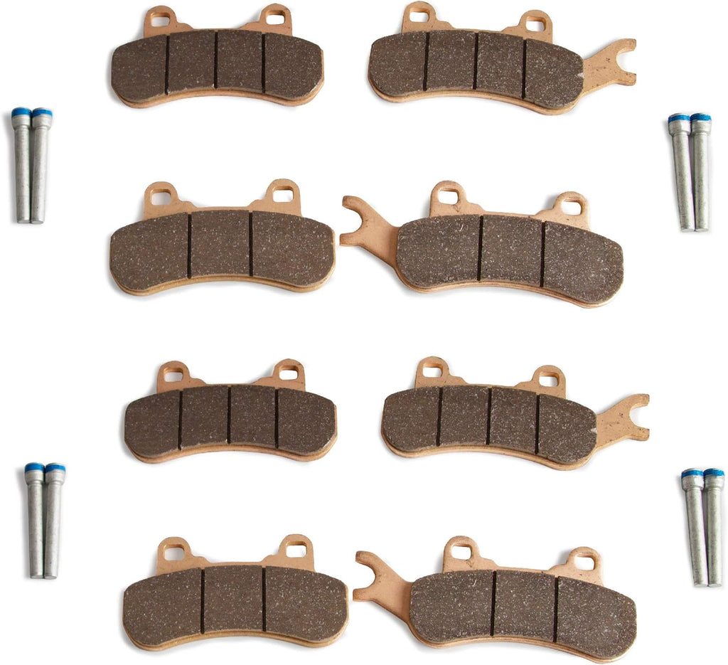 Front and Rear Brake Pads for Can-Am Maverick X3, Sintered Metal, Pack of 2 B68623