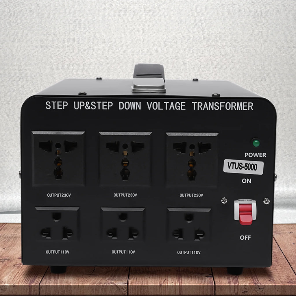 5000W Voltage Converter Transformer 220V-110V Step Up/Down O17311