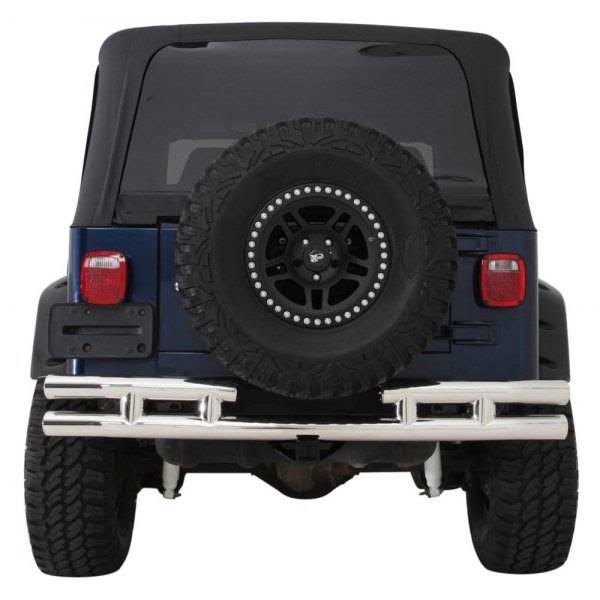 Stainless Steel Rear Bumper with Hitch C831