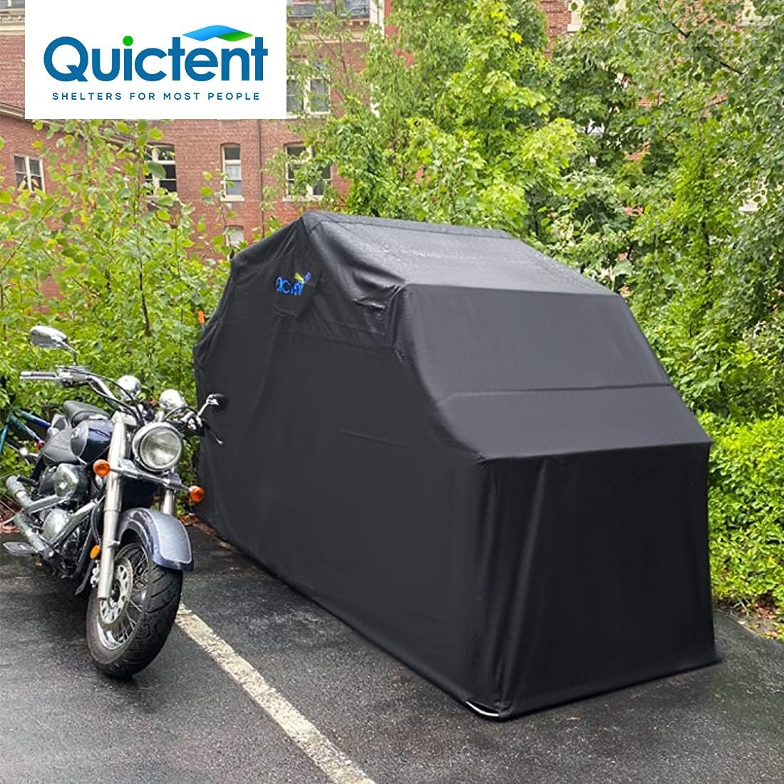 Large Size Motorcycle Shelter Shed Cover with Carry Bag N473395