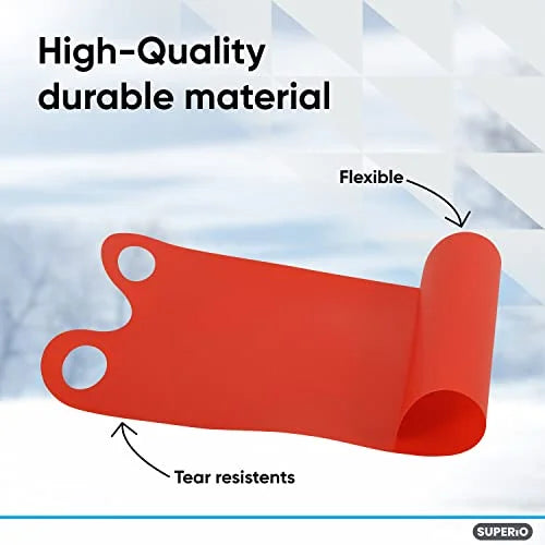 2 Pack Lightweight Plastic Snow Sled M52518